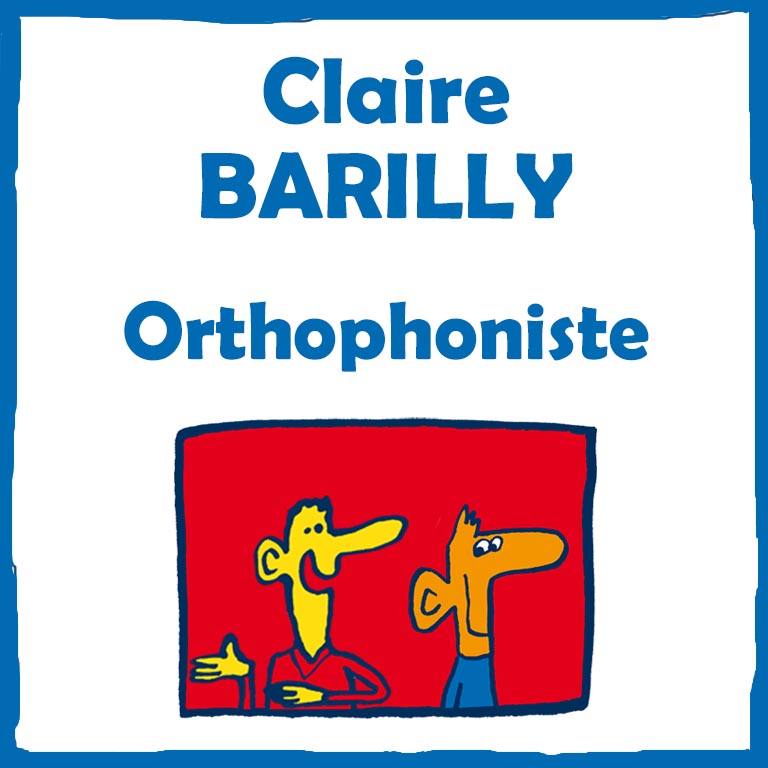 Claire Barilly, orthophoniste